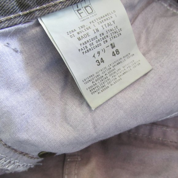 NWOT - Just Cavalli Men's Over dye Ocelot Jean - Picture 3 of 8